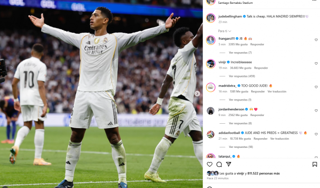 Real Madrid se aleja del Barcelona y Jude Bellingham con mensaje a Lamine Yamal: "Hablar es barato"