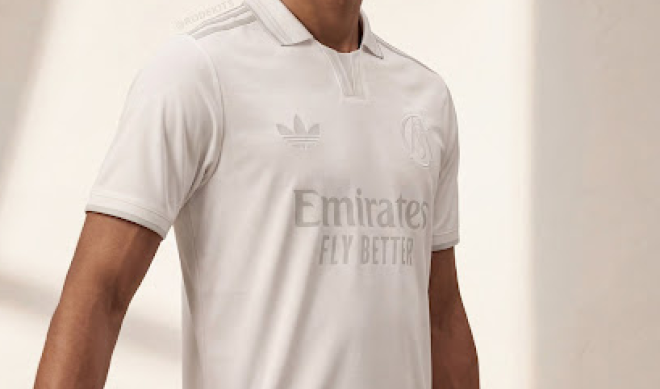 Mbapp� y Vinicius lucen la novedosa playera de los 125 a�os del Madrid