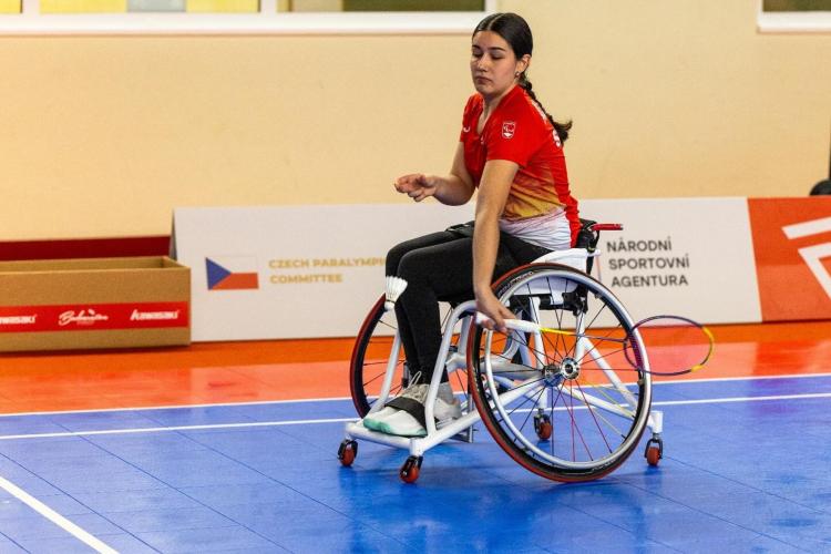 Maya Alcaide, the new pearl of paralympic badminton.