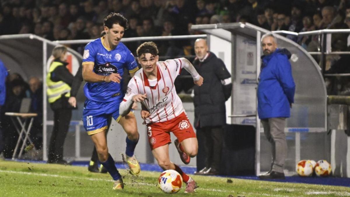 El Ourense elimina al Girona y deja a Abel Ruiz en lágrimas por otra lesión