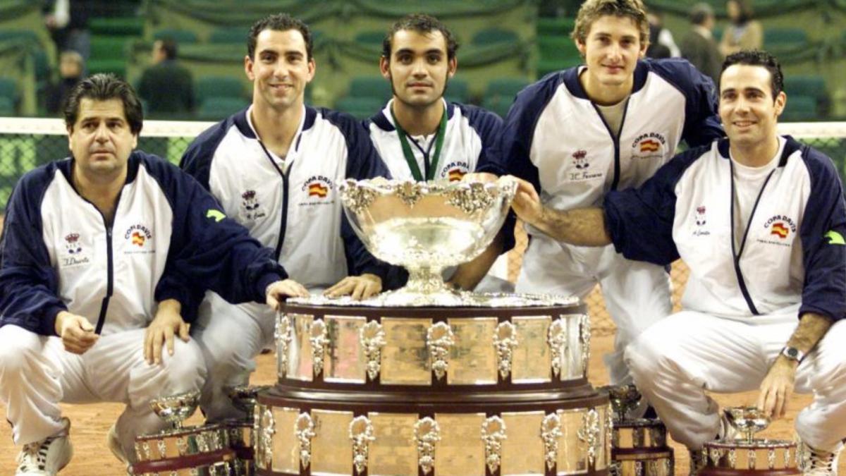 Bodas de plata con la Ensaladera: 25 años de la primera Copa Davis de España