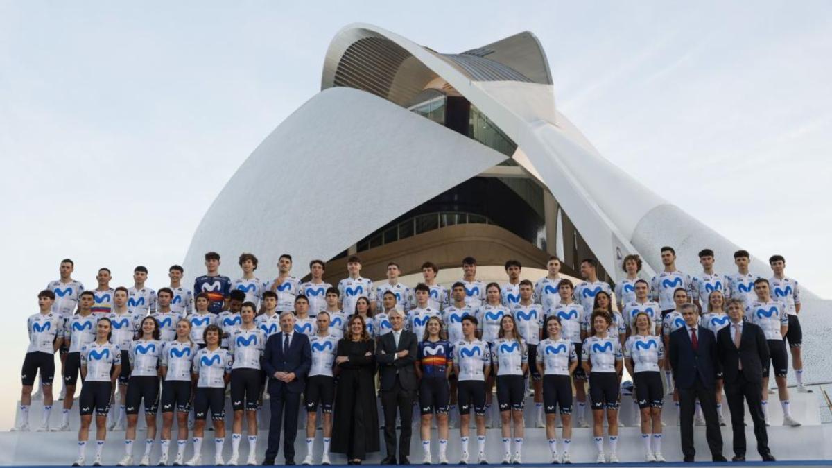 Movistar Team renueva su identidad y ambiciones en Valencia para el 2026