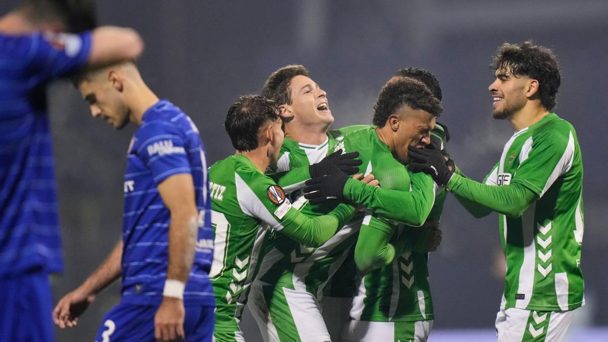 Real Betis se juega el pase ante Croacia en la UEFA Europa League