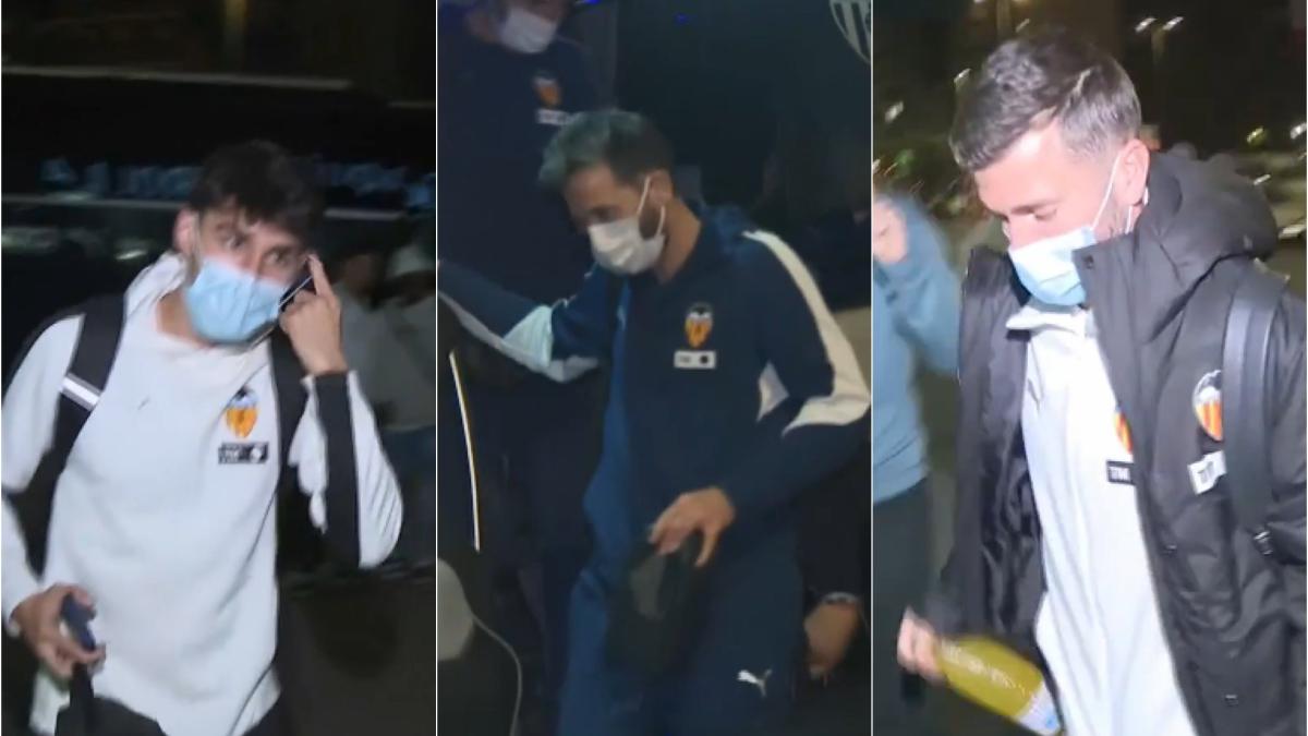 Vuelven las mascarillas al Valencia por la gripe: Rioja se queda en casa; Gayá viaja a Madrid