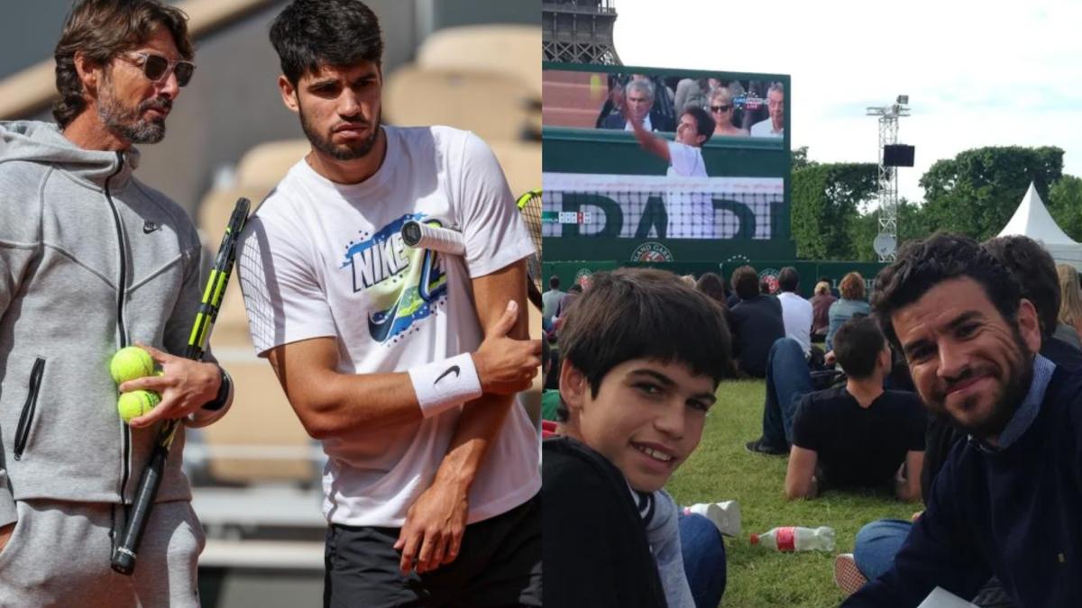 Carlos Santos, primer entrenador de Carlitos: “Me pasó lo mismo que a Ferrero con el padre de Alcaraz”