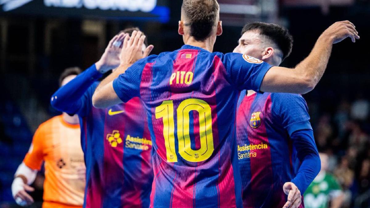 El Barça se impone a Movistar Inter para seguir la estela de ElPozo