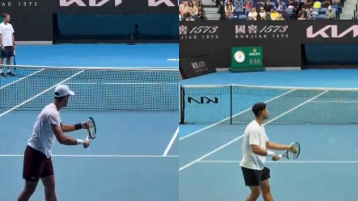 Djokovic y el parecido entre su saque y el de Alcaraz:  Cada ace que haga espero que me haga un homenaje 