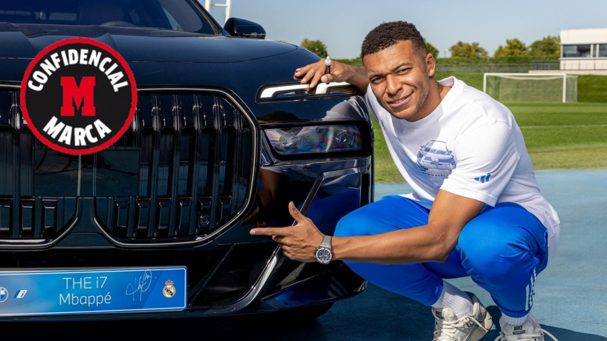 Mbappé ya tiene el carnet de conducir y le espera un BMW que no tiene ningún otro jugador del Real Madrid