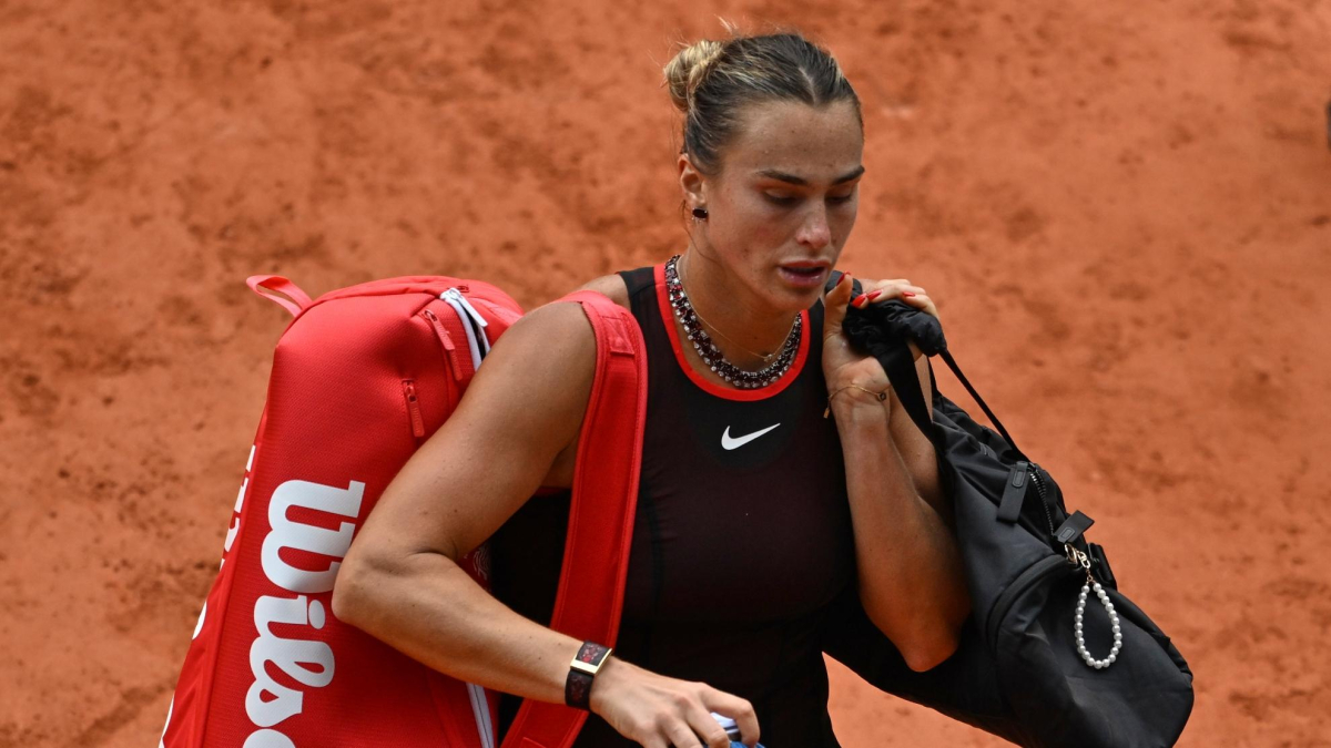 Sabalenka: "Me he metido en un agujero y no he sabido salir"