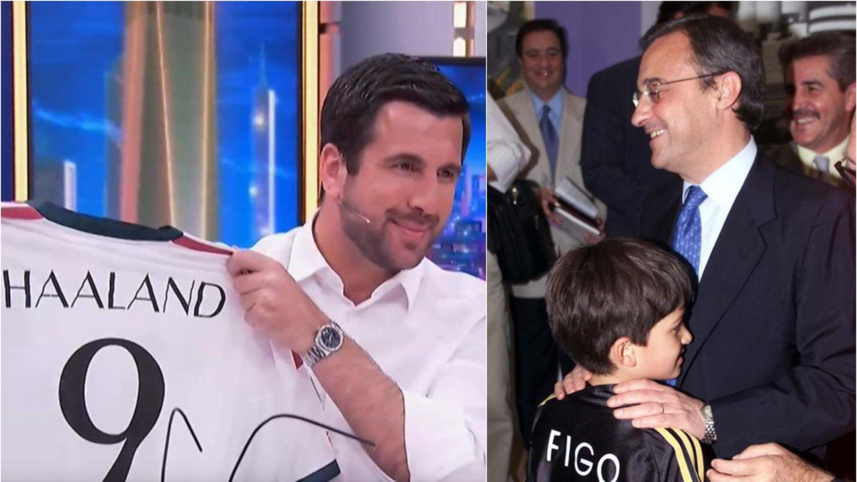 Riquelme provoca un nuevo caso Figo con Haaland: anuncio, promesa ante notario y desmentido