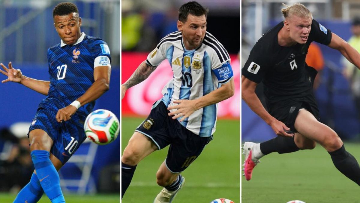 La carrera por la gloria en el Mundial: Messi, Mbappé y Haaland están 'on fire'