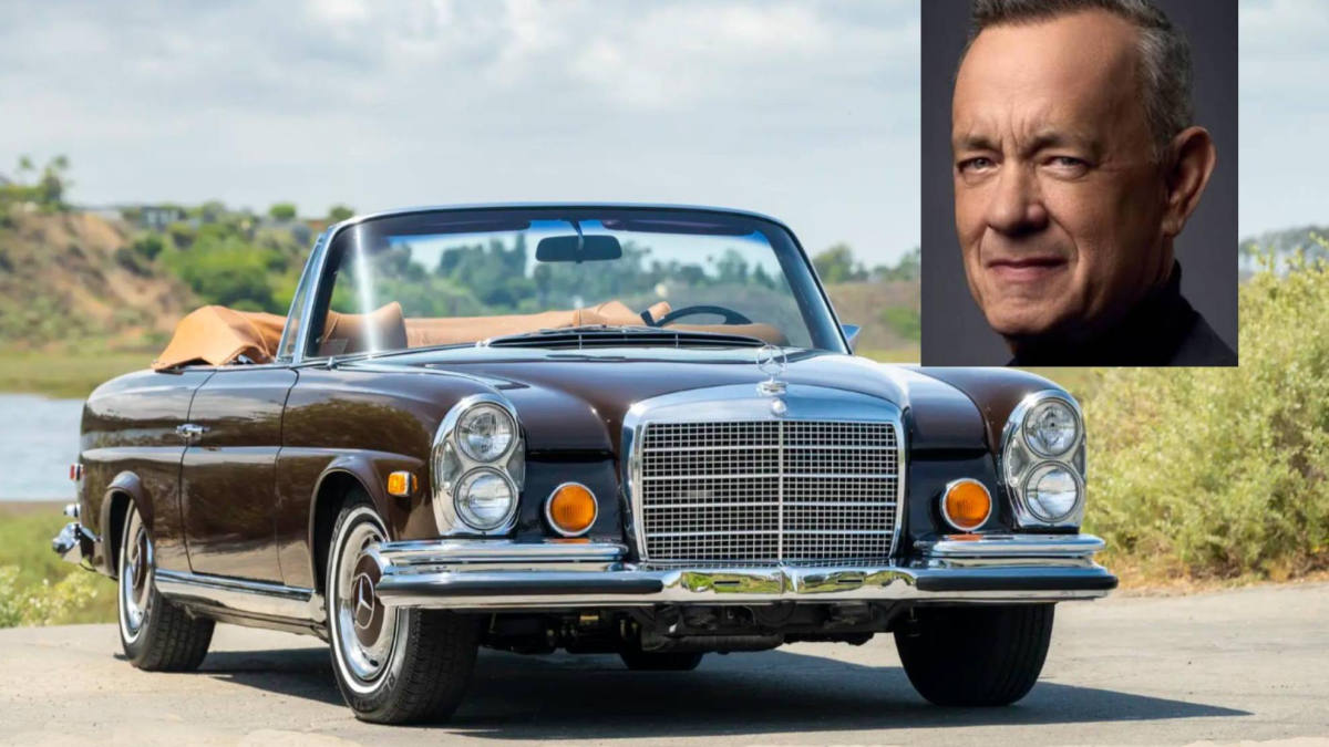 El Mercedes de Tom Hanks sale a subasta y este es el precio que se espera que alguien llegue a pagar