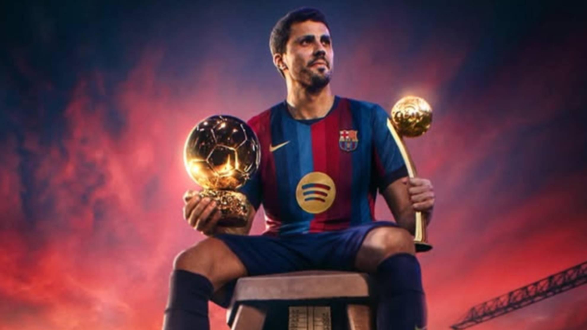 Flick bendice al nuevo metrónomo del Barcelona: "Creo que Rodri es el mejor '6' del mundo"