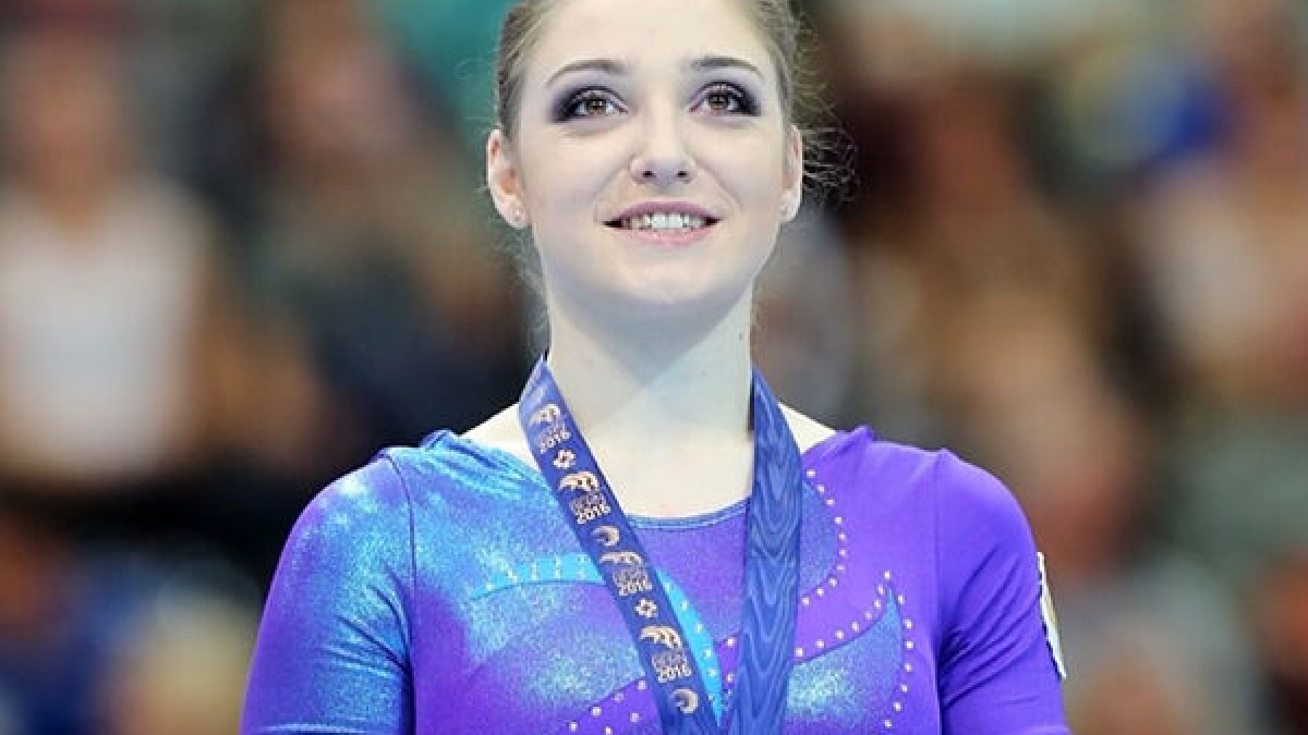 Aliya Mustafina. - Russian National Team Photo fron: Top Russian Gymnastics  (IG) | Facebook, image size:1200x675
