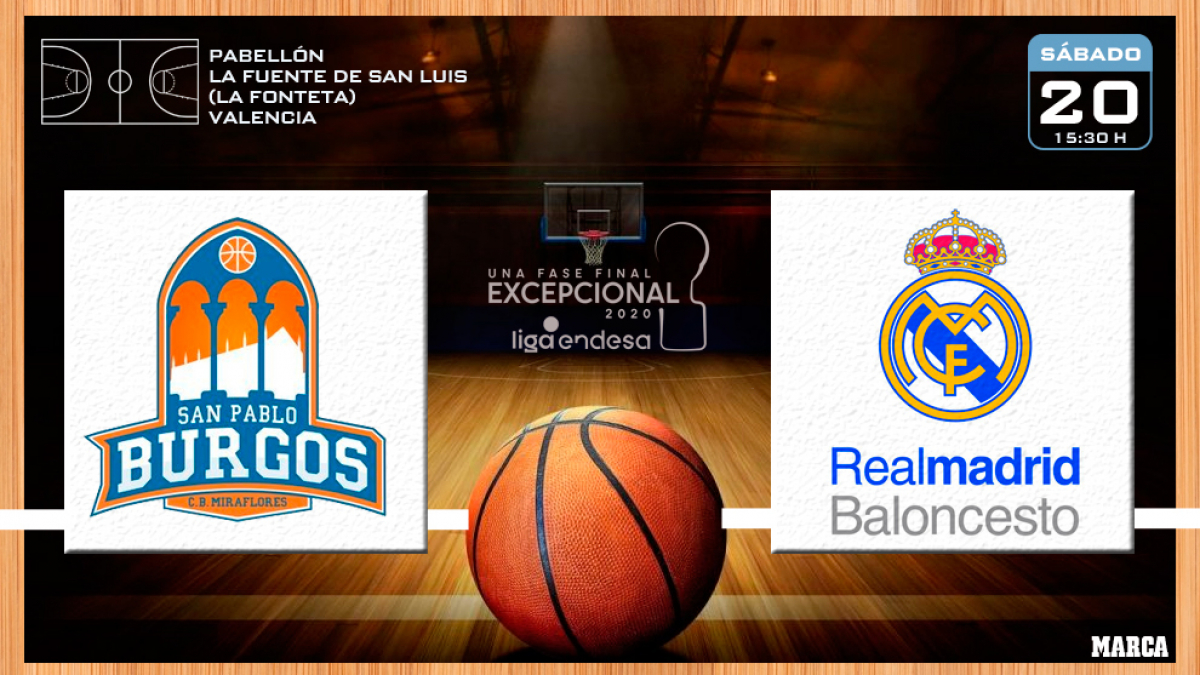 San Pablo Burgos - Real Madrid: horario y dónde ver en TV el partido de ...