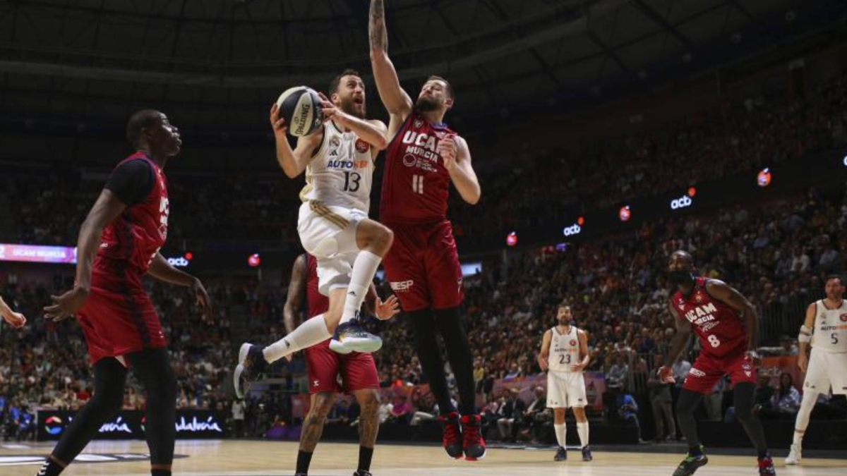 Real Madrid - UCAM Murcia: horario y dónde ver hoy en TV la Final de La ...