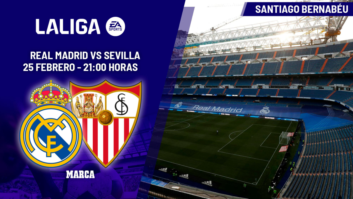 Real Madrid - Sevilla: horario, dónde ver en TV y canal del partido de ...