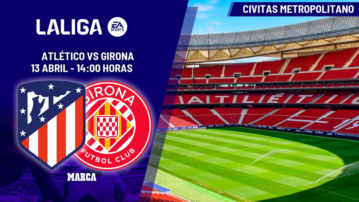 Dónde ver el Atlético - Girona: horario y canal de TV del partido de ...