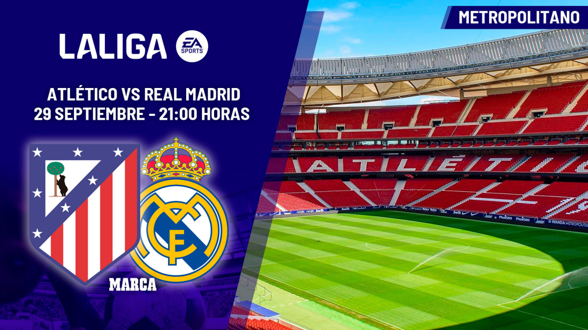 Atlético - Real Madrid: a qué hora y dónde ver hoy en TV el derbi ...