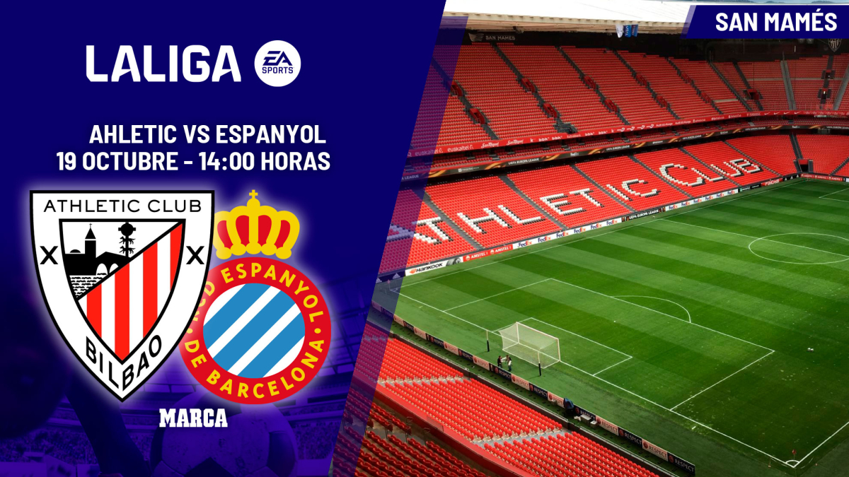 Athletic - Espanyol: horario y dónde ver hoy en TV el partido de LaLiga ...