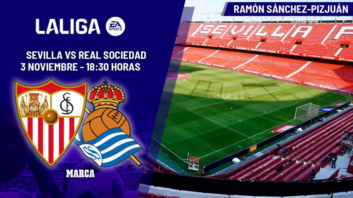 Sevilla - Real Sociedad: horario y dónde ver en TV el partido de LaLiga ...