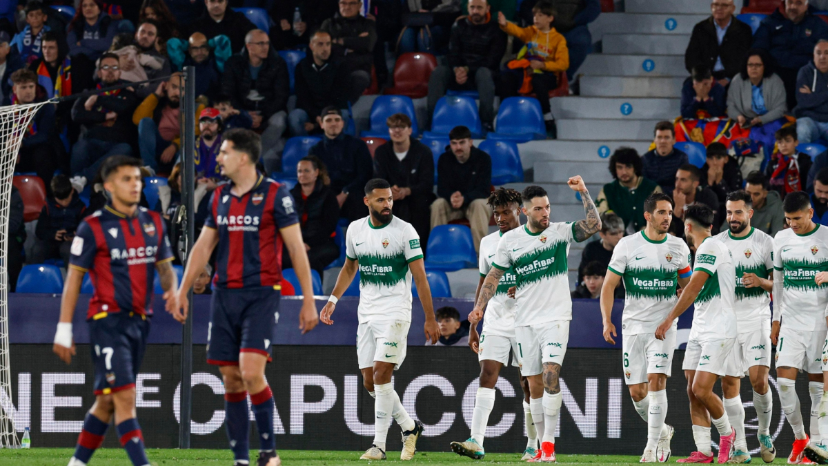 Levante - Elche: horario y dónde ver el partido de LaLiga Hypermotion