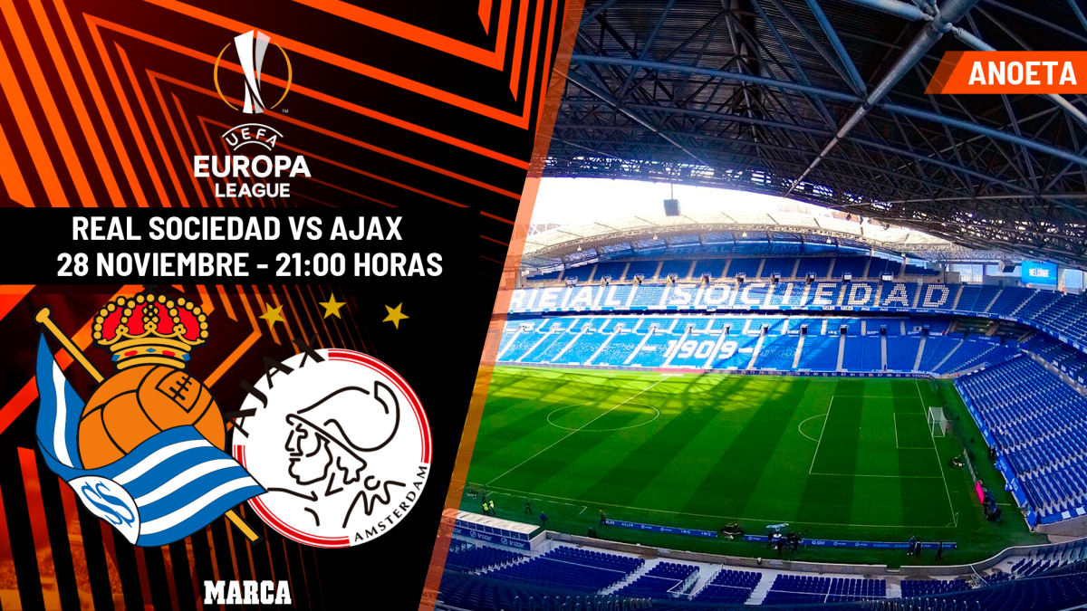 Real Sociedad - Ajax: a qué hora y dónde ver hoy en TV el partido de ...