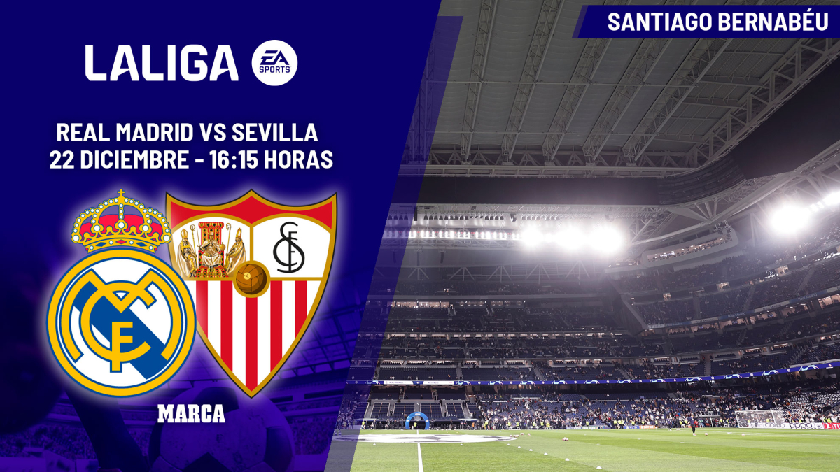 Real Madrid - Sevilla: a qué hora y dónde ver hoy en TV el partido de ...