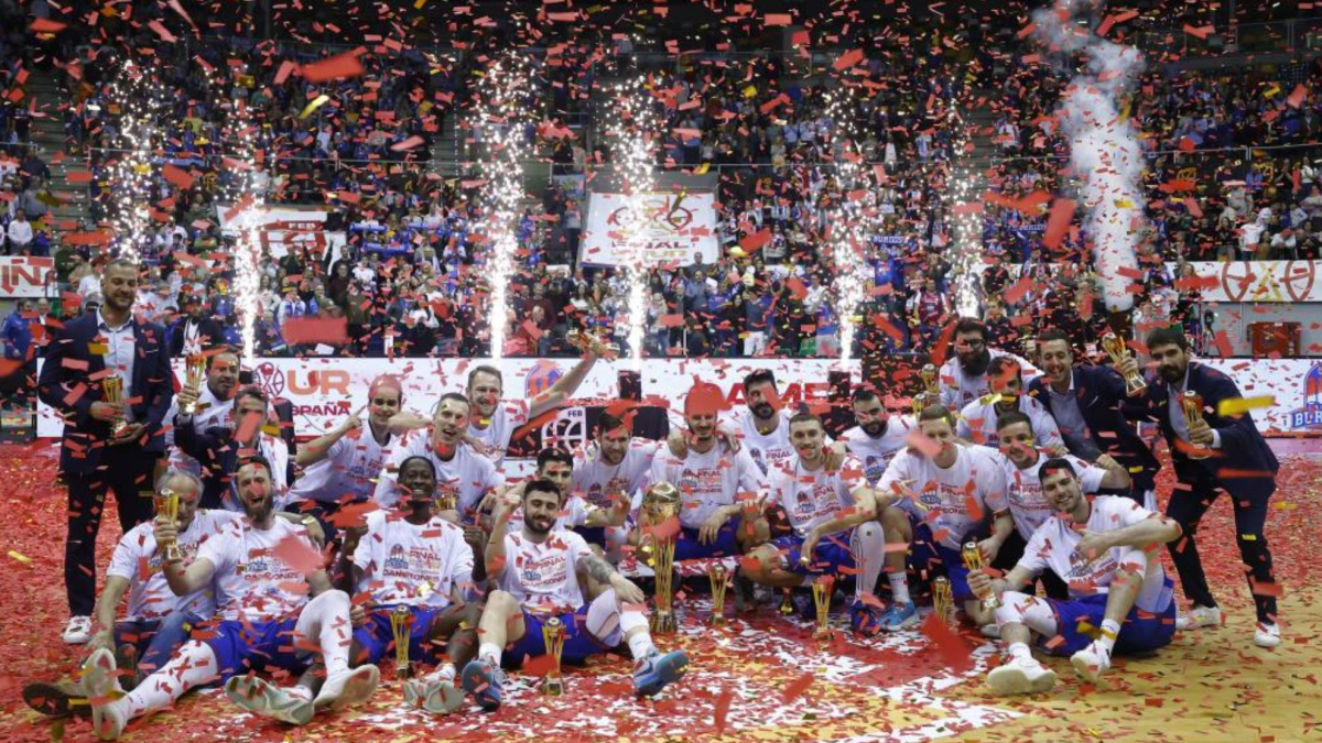 El San Pablo Burgos es el primer campeón de la Copa España