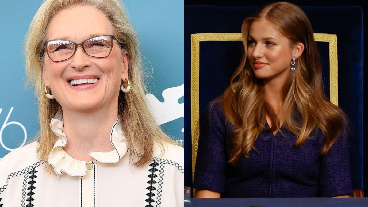 Sale a la luz el consejo de Meryl Streep con la princesa Leonor antes ...