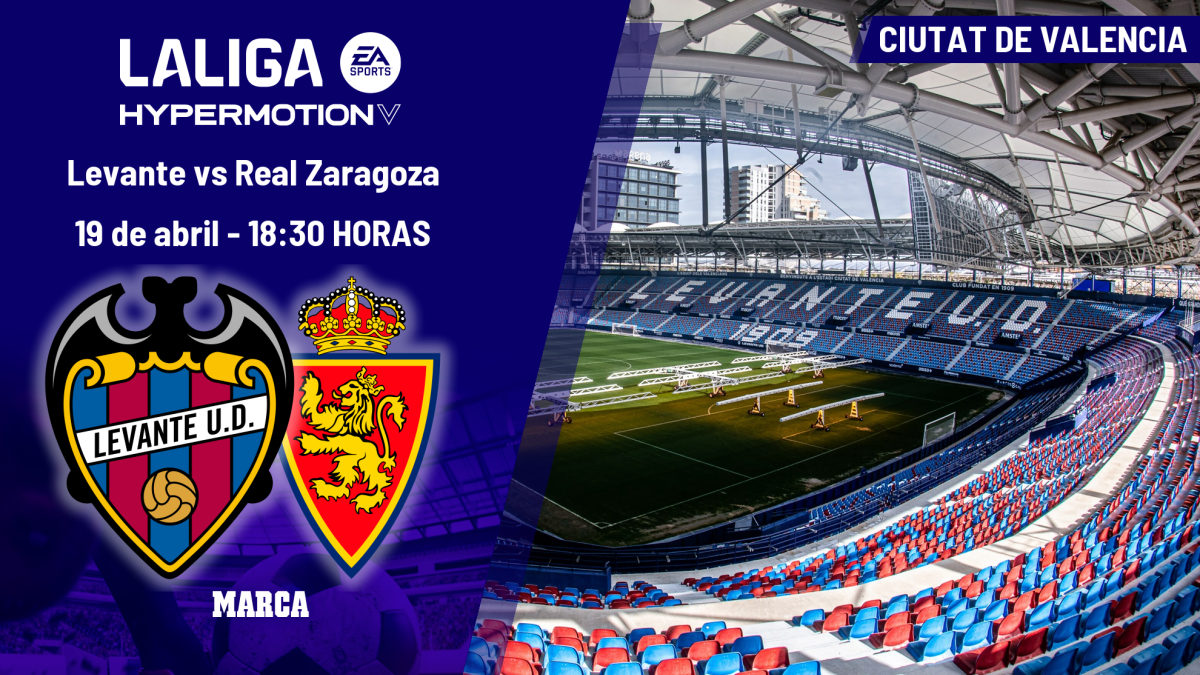 Levante - Real Zaragoza: a qué hora y dónde ver el TV el partido de ...