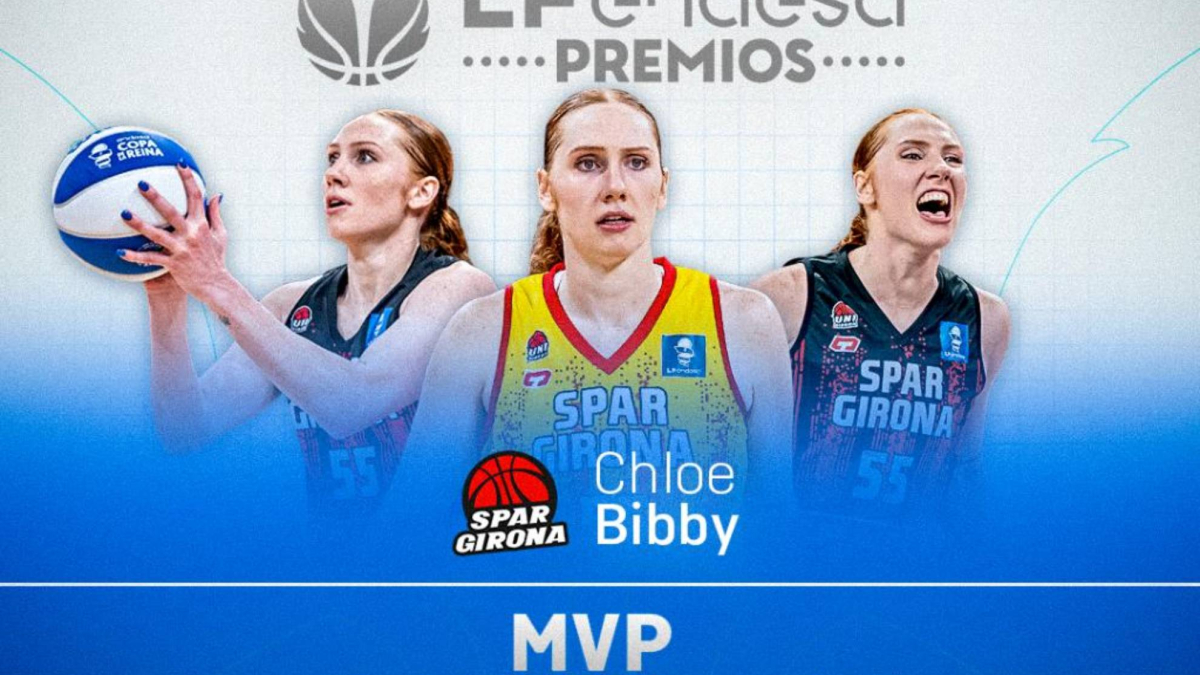 Chloe Bibby, mejor jugadora de la temporada de la Liga Femenina Endesa