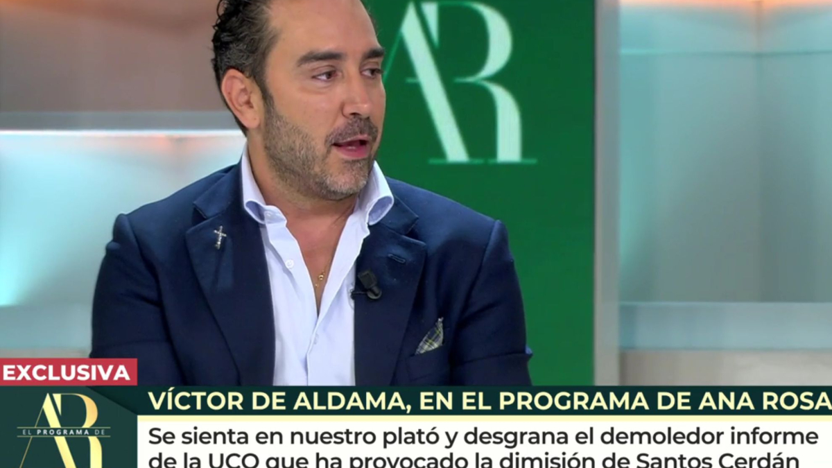 Víctor de Aldama analiza la situación de Pedro Sánchez tras el informe ...