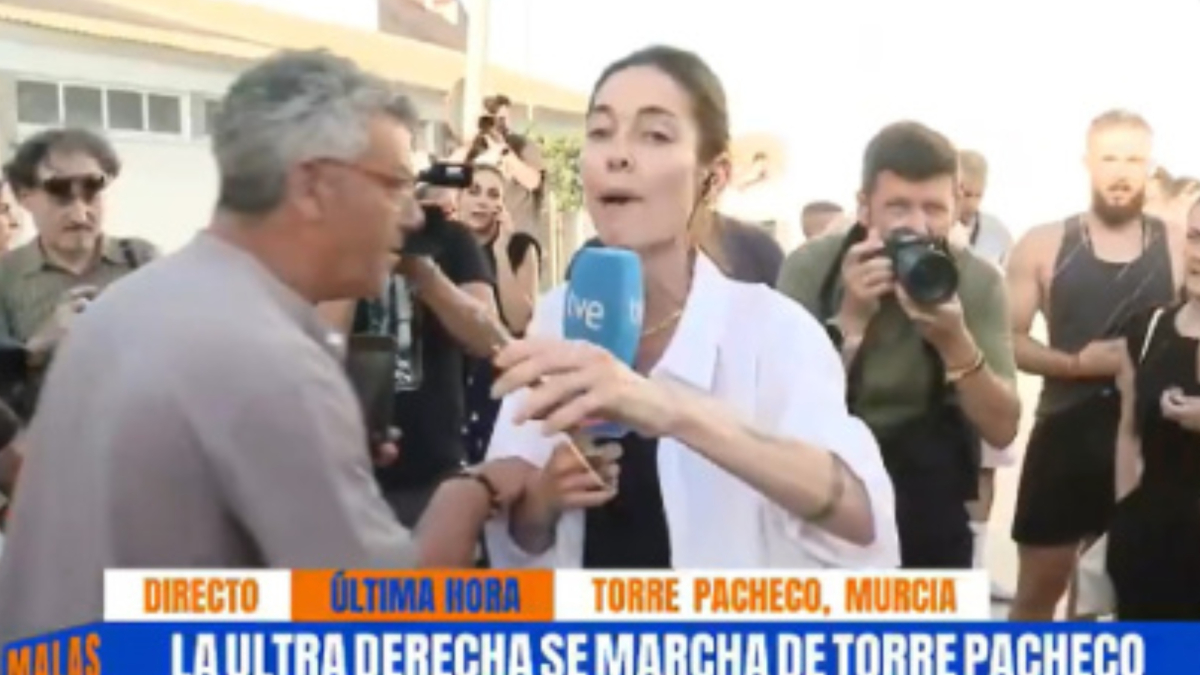 El presidente de RTVE emite un comunicado tras el acoso a una reportera ...