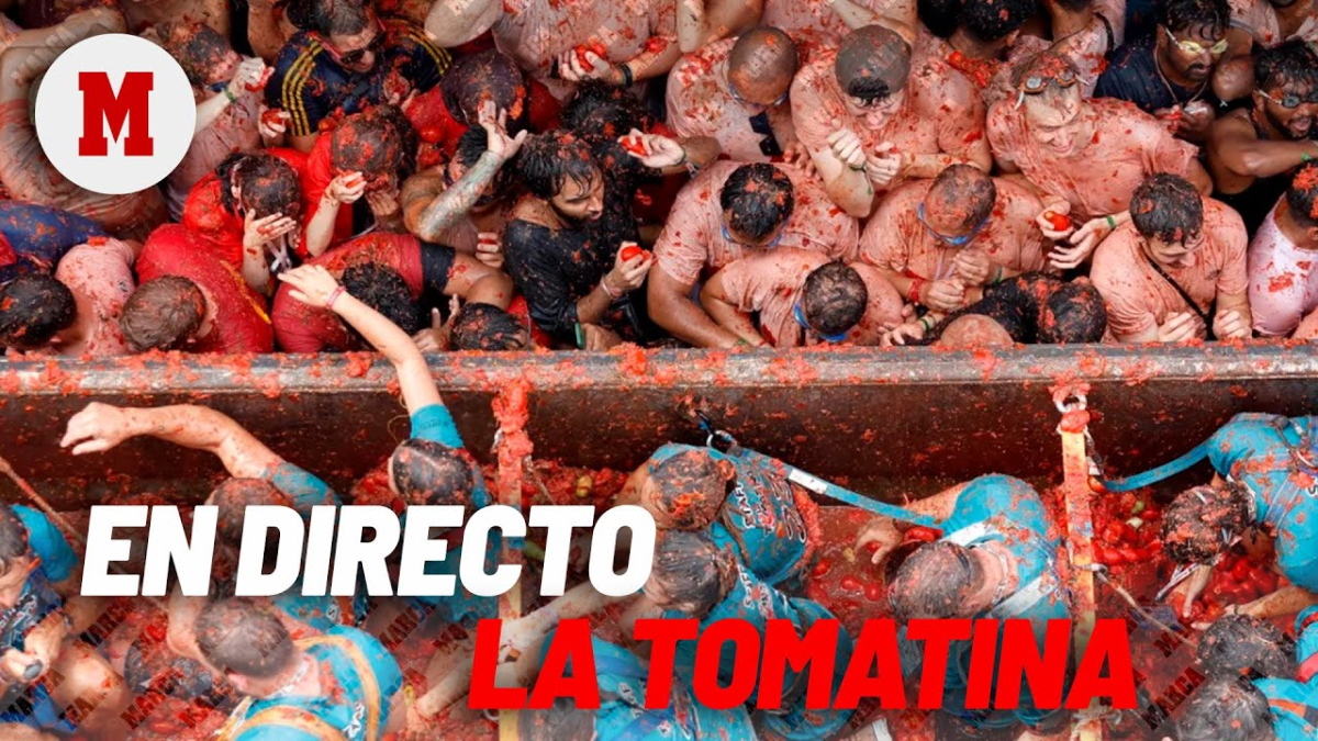La Tomatina de Buñol 2026, ya en directo: ¡la batalla del tomate en una hora!