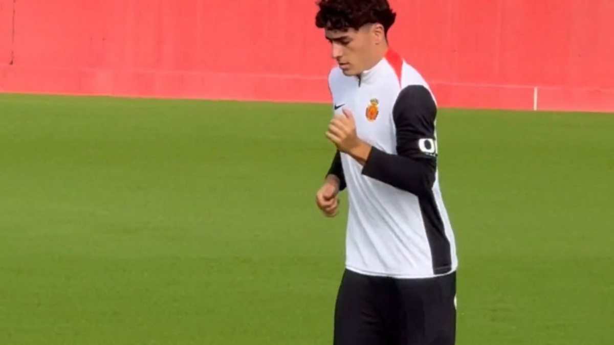  Jan Virgili vuelve a entrenarse tras regresar del Mundial sub 20 