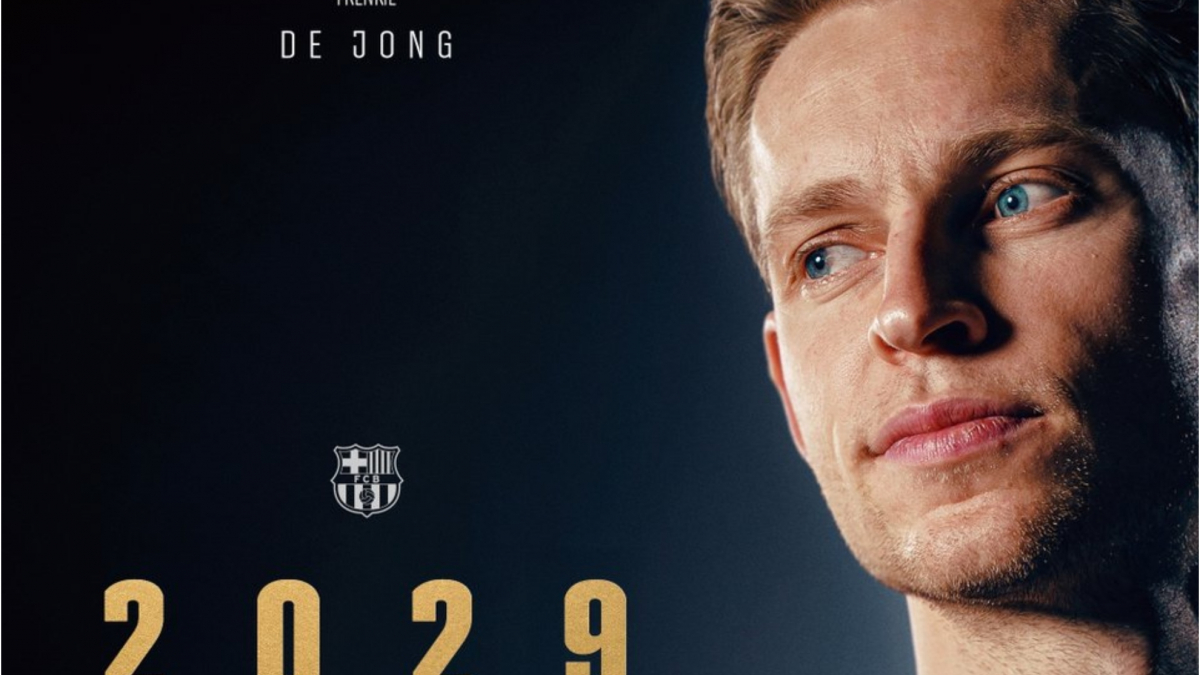  Renovación de Frenkie de Jong, en directo | Última hora del acto del Barcelona hoy, en vivo 