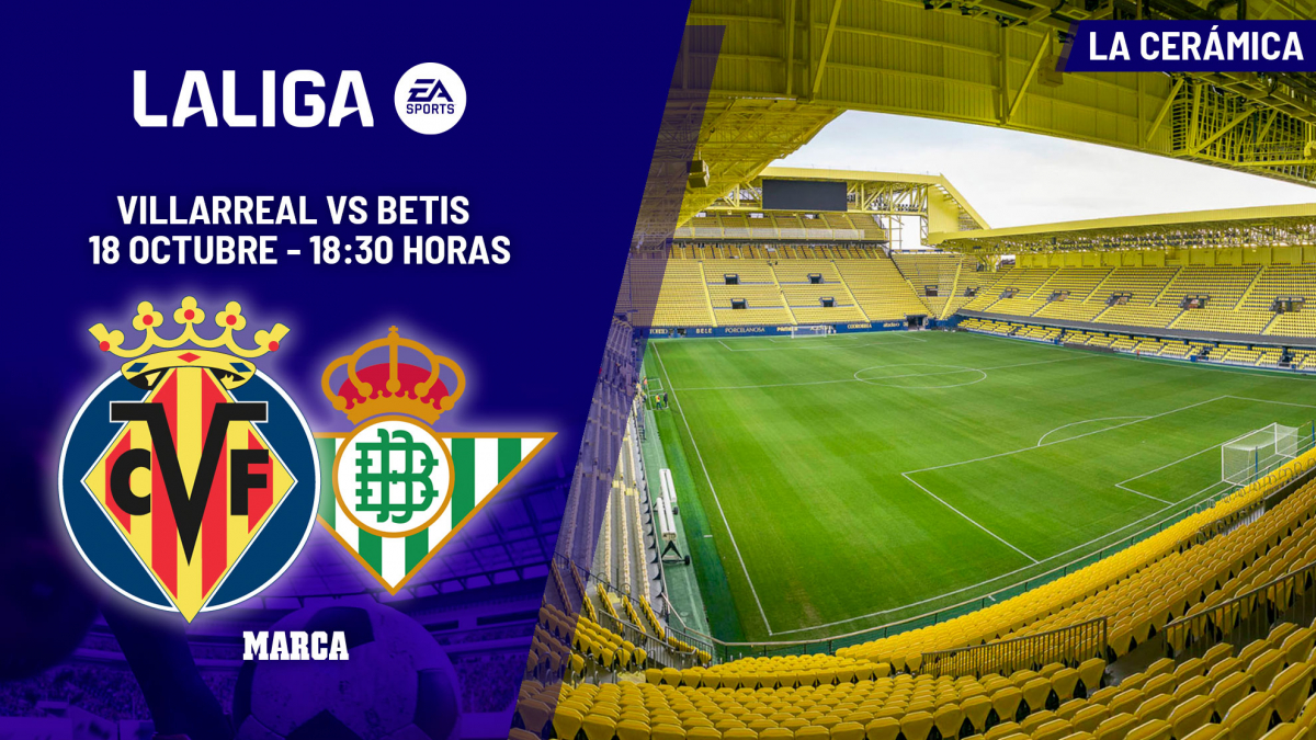  Villarreal - Betis: horario y dónde ver hoy en TV y online el partido de LaLiga EA Sports 