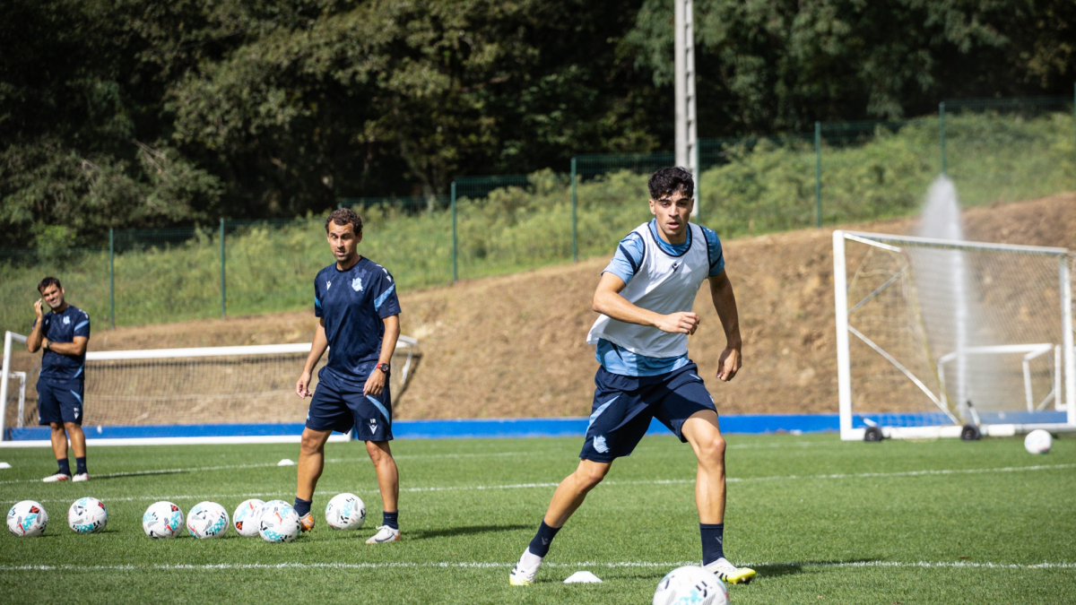  Sergio recupera a Aramburu y Jon Martín y sólo falta Kubo para que tenga a todos 