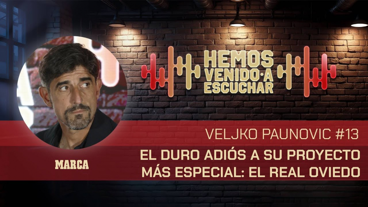  En DIRECTO | Veljko Paunovic: primera entrevista tras ser despedido del Oviedo 