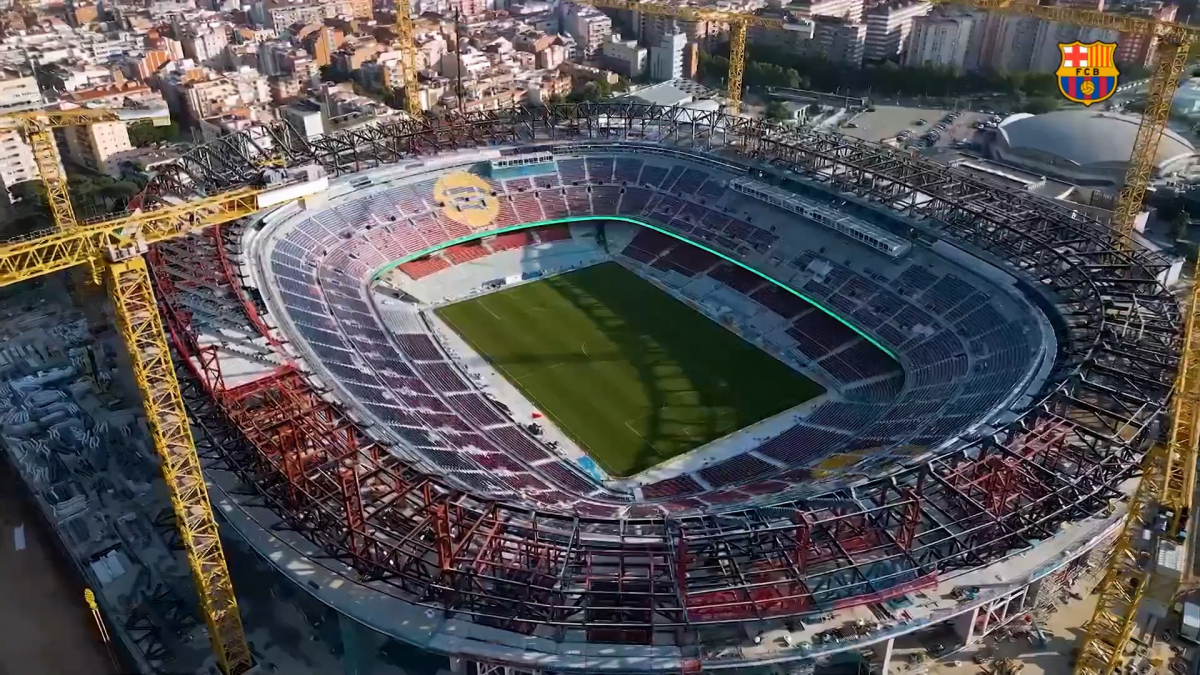  El Spotify Camp Nou, cada vez más cerca 