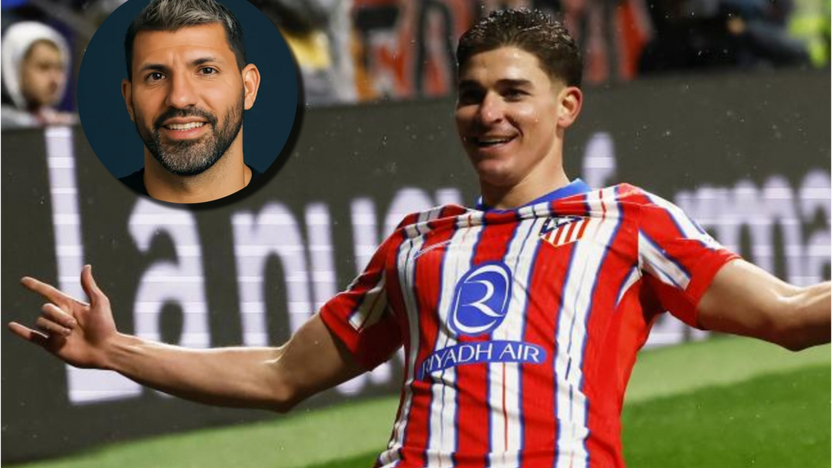  Kun Agüero: &quot;Es momento de disfrutar de Julián no de pensar en su salida&quot; 