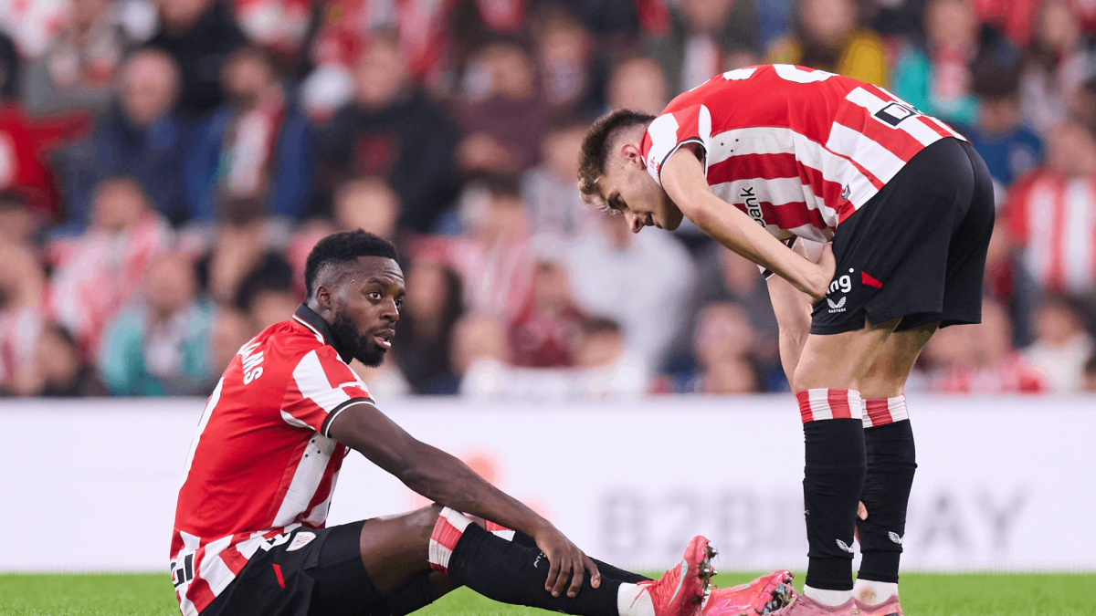  Iñaki Williams se perderá duelos clave en Champions y Liga 