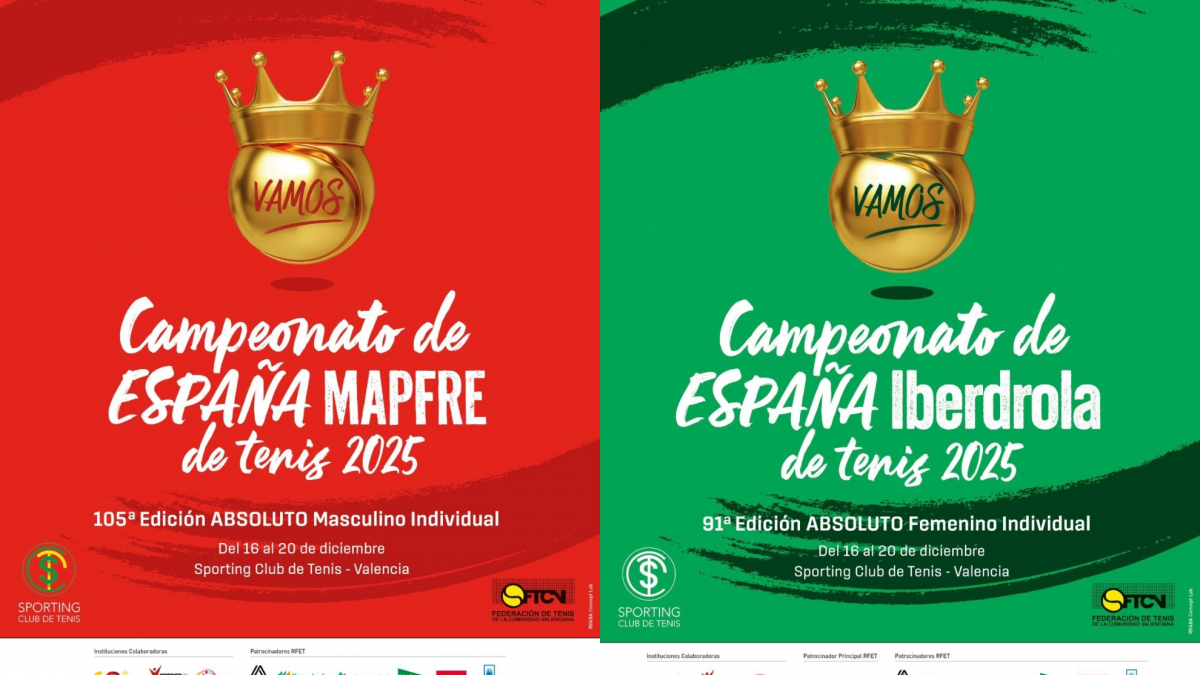 Los Campeones Junior del Master RPT - MARCA by Wilson tendrán  Wild Card  en el Campeonato de España Absoluto