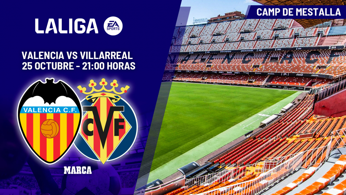  Valencia - Villarreal | Mestalla tiene la última palabra en el derbi: previa, análisis, pronóstico y predicción 