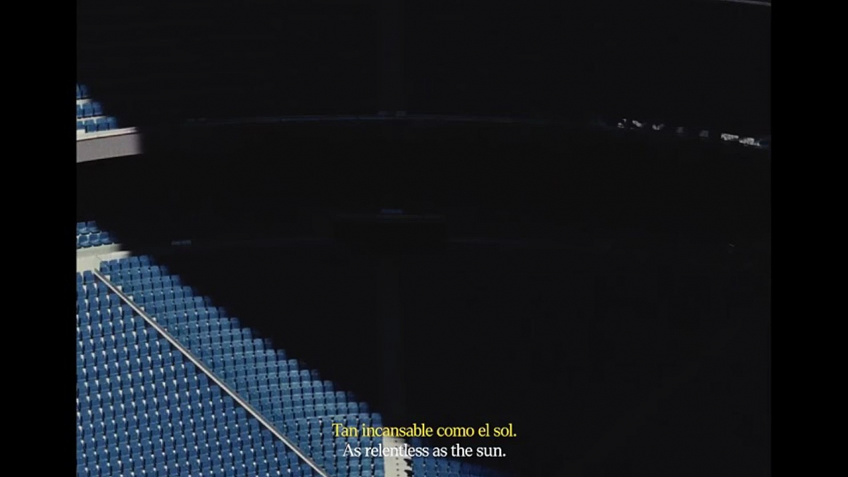  El espectacular vídeo del Madrid desde las entrañas del Bernabéu antes del Clásico 