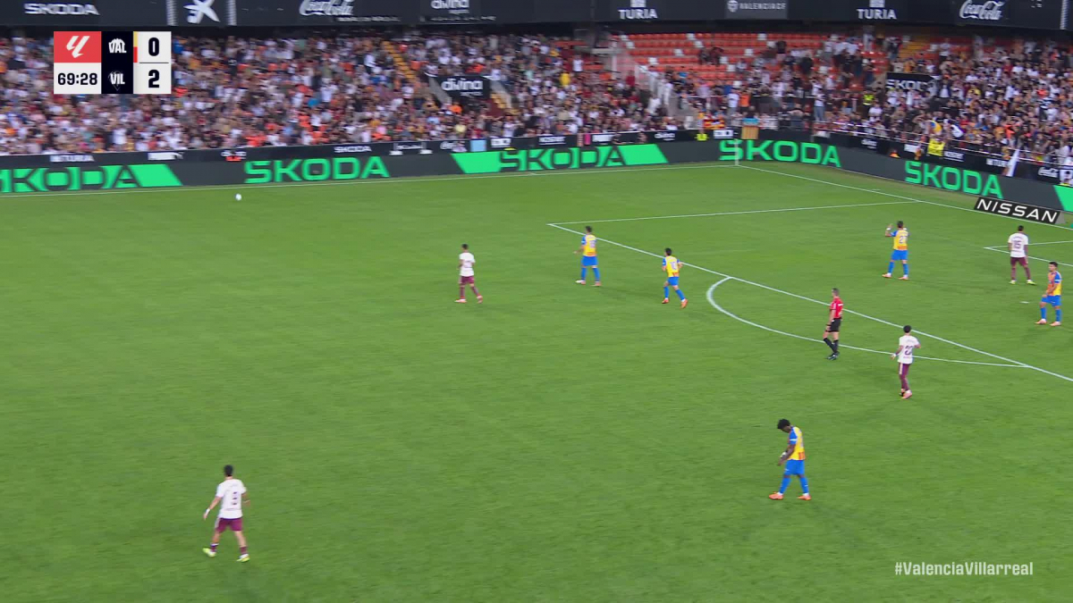  El Villarreal dinamita Mestalla 