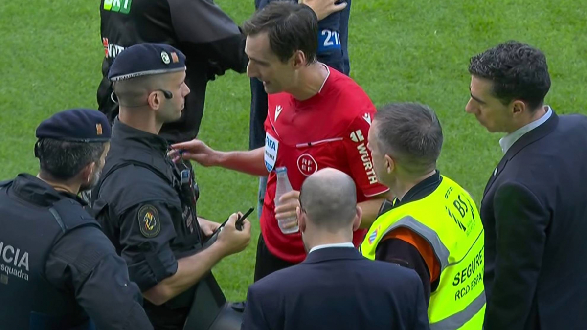  El Espanyol - Elche estuvo interrumpido dos minutos por una atención médica en la grada 