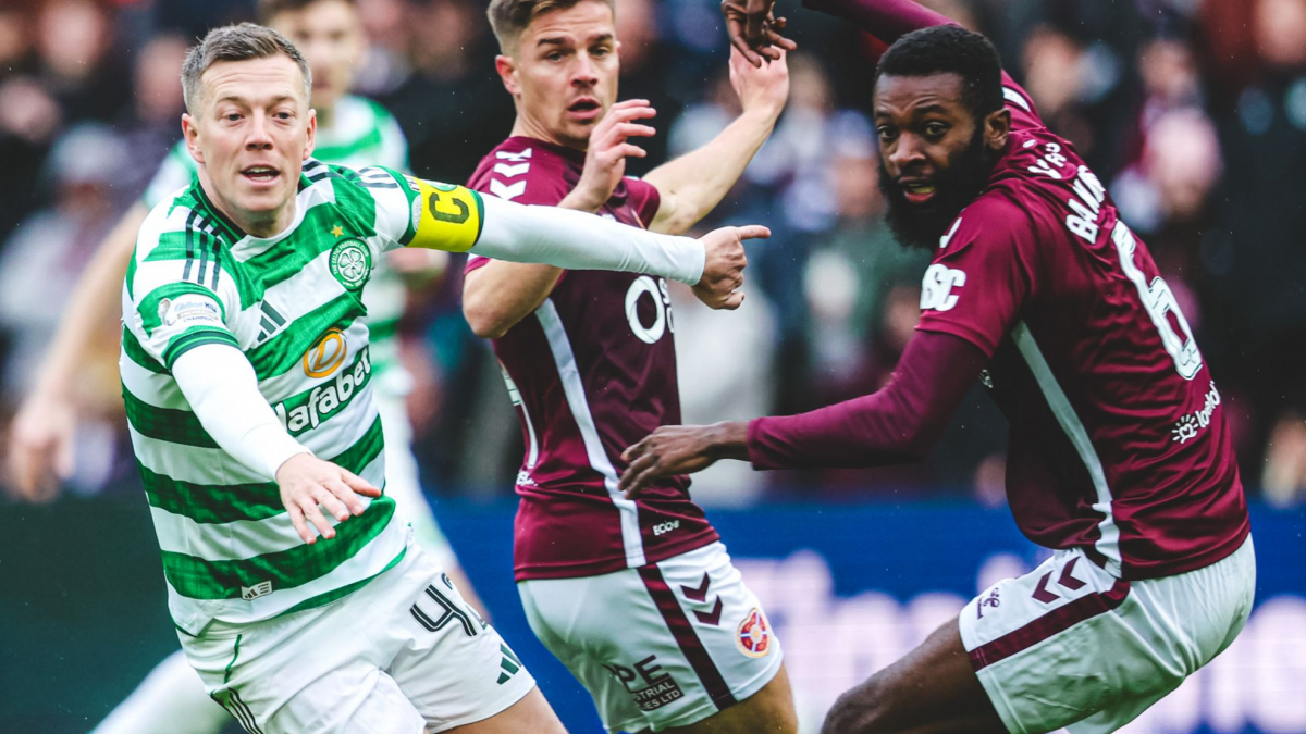 El Hearts sacude Escocia aplastando al Celtic