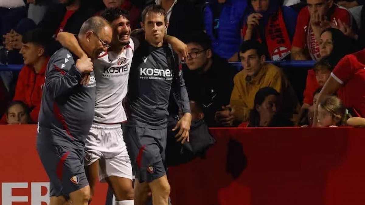 Iker Benito se pierde lo que resta de temporada con Osasuna